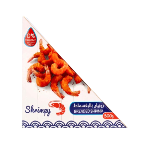 روبيان بالبقسماط 300جم شرمبي